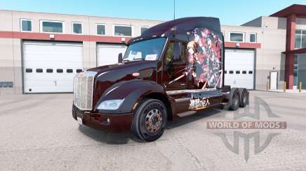 La peau Attaque sur Titan sur les camions Peterbilt 579 pour American Truck Simulator