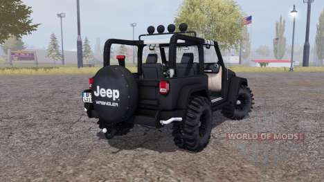 Jeep Wrangler (JK) v2.2 für Farming Simulator 2013