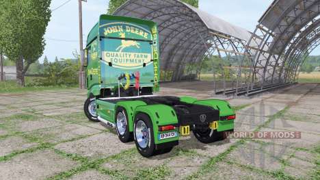 Scania R700 Evo John Deere v1.1 für Farming Simulator 2017