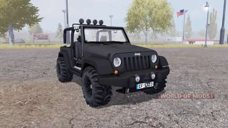 Jeep Wrangler (JK) v2.1 für Farming Simulator 2013
