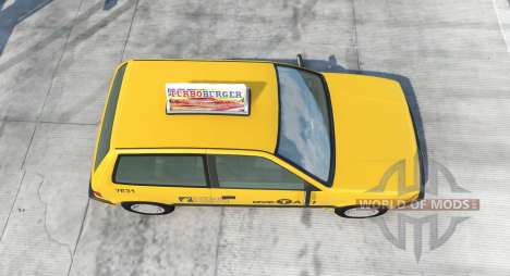 Ibishu Covet New York Taxi v0.12 pour BeamNG Drive