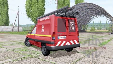 Renault Express Sapeurs-Pompiers pour Farming Simulator 2017