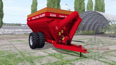 Jan Tanker Fast 19.000 pour Farming Simulator 2017