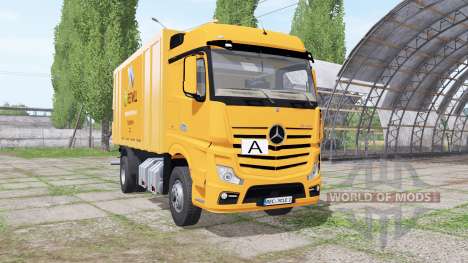 Mercedes-Benz Actros (MP4) garbage truck für Farming Simulator 2017