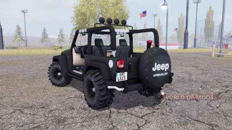 Jeep Wrangler (JK) v2.1 für Farming Simulator 2013