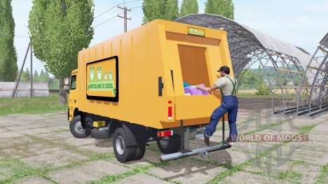 Mercedes-Benz Actros 1836 (MP2) garbage truck für Farming Simulator 2017