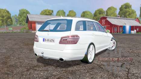 Mercedes-Benz E 350 CDI Estate (S212) 2009 pour Farming Simulator 2015