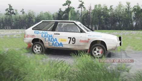 VAZ 2108-Rallye für Spin Tires