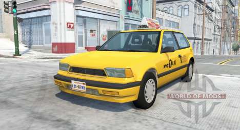 Ibishu Covet New York Taxi v0.12 für BeamNG Drive