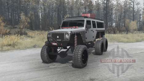 Jeep Wrangler Unlimited 6x6 (JK) crawler pour Spintires MudRunner