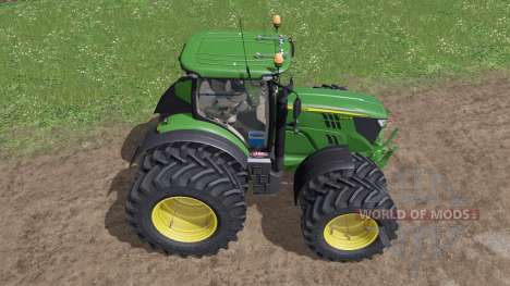 John Deere 6195R v3.1 pour Farming Simulator 2017