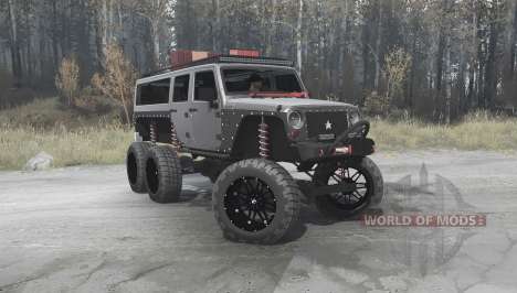 Jeep Wrangler Unlimited 6x6 (JK) crawler für Spintires MudRunner