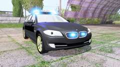BMW 530d Touring (F11) undercover police pour Farming Simulator 2017