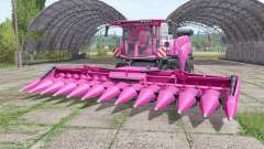 New Holland CR10.90 pink pour Farming Simulator 2017