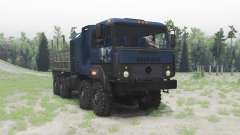 Ural-5323 blau für Spin Tires
