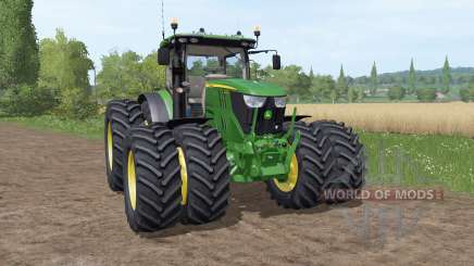 John Deere 6195R v3.1 für Farming Simulator 2017