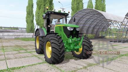 John Deere 6195R v2.1.2 für Farming Simulator 2017