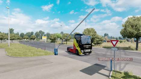 L'animation de la porte pour Euro Truck Simulator 2
