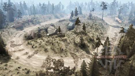 Blackwater Canyon pour Spintires MudRunner