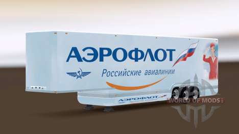 AeroDynamic Airlines Trailer pour Euro Truck Simulator 2