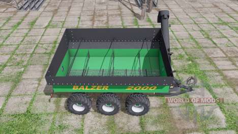 Balzer 2000 Tridem pour Farming Simulator 2017