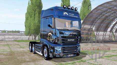 Scania R700 Evo Virtual Agriculture pour Farming Simulator 2017