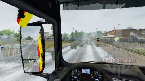 HQ Rain & Thunder pour Euro Truck Simulator 2