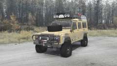 Land Rover Defender 110 Station Wagon pour MudRunner