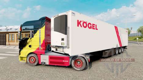 Trailer Kogel Cool pour Euro Truck Simulator 2