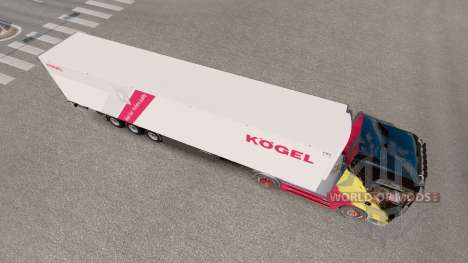 Trailer Kogel Cool pour Euro Truck Simulator 2