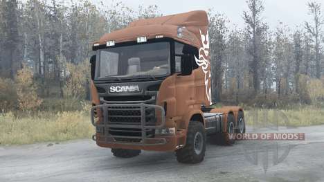 Scania R730 für Spintires MudRunner