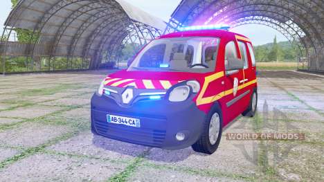 Renault Kangoo Extrem 2013 Sapeurs-Pompiers pour Farming Simulator 2017