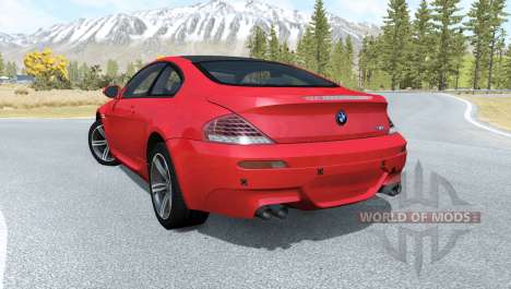 BMW M6 Coupe (E63) 2010 pour BeamNG Drive