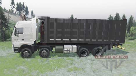 CNHTC Howo A7 2008 pour Spin Tires