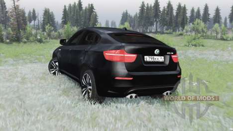 BMW X6 M (E71) pour Spin Tires