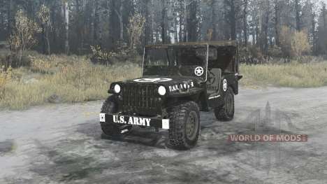 Willys MB 1942 für Spintires MudRunner