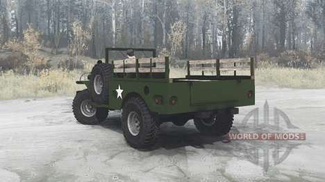 Dodge WC-51 (T214) 1942 für Spintires MudRunner