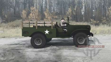 Dodge WC-51 (T214) 1942 für Spintires MudRunner