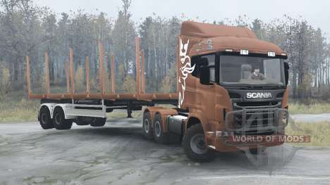 Scania R730 pour Spintires MudRunner