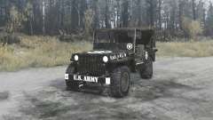 Willys MB 1942 U.S.Army pour MudRunner