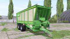 Krone TX 460 D green pour Farming Simulator 2017