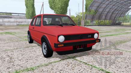 Volkswagen Golf GTI (Typ 17) 1976 v1.1 pour Farming Simulator 2017