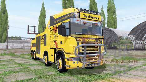 Scania R500 tow truck für Farming Simulator 2017