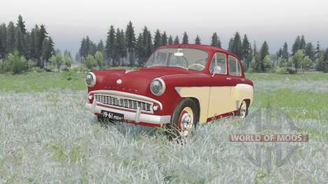 Moskwitsch 407 1958 für Spin Tires