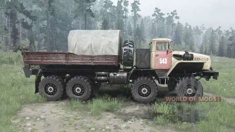 Ural-6614 für Spintires MudRunner