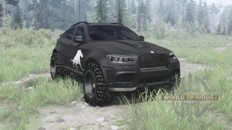 BMW X6 für Spintires MudRunner