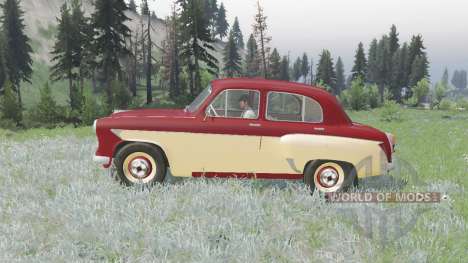 Moskvitch 407 1958 pour Spin Tires