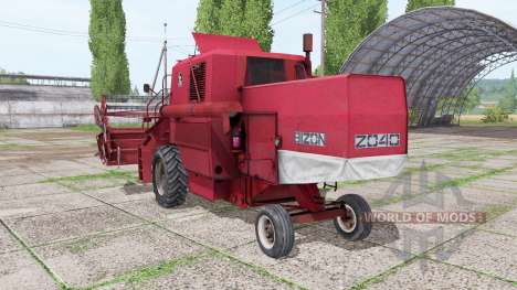 Bizon Z040 pour Farming Simulator 2017