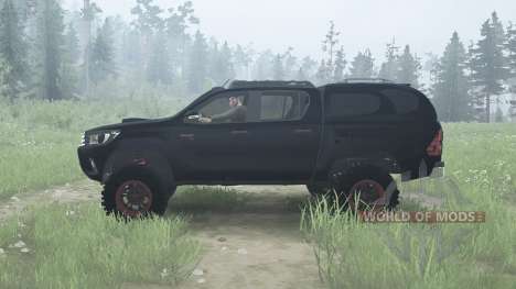 Toyota Hilux Double Cab 2016 pour Spintires MudRunner