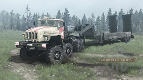 Oural 6614 pour Spintires MudRunner